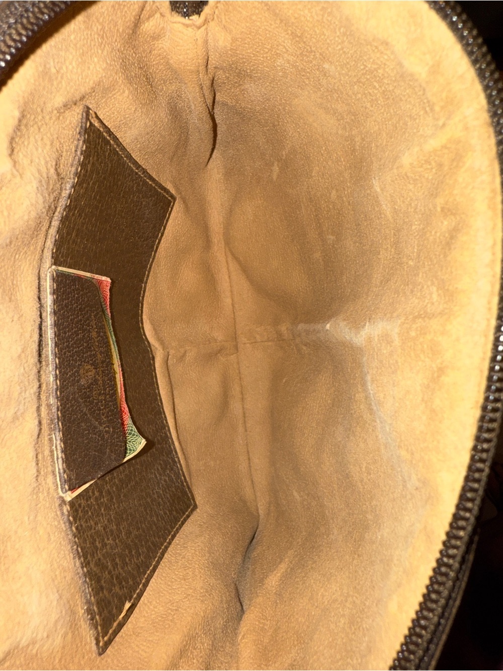 Vintage GUCCI Accessory Collection GG Supreme Crossbody Bag Brown Coated Canvas - Picture 10 of 10
